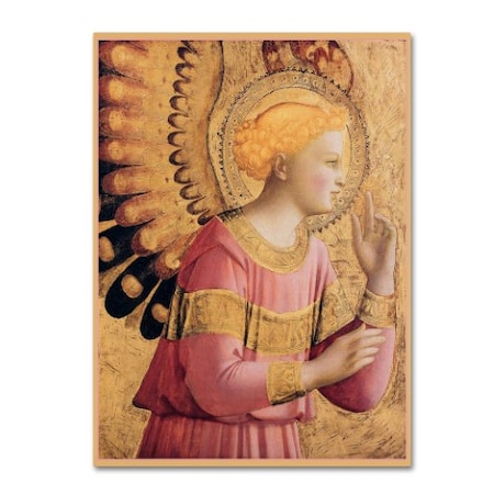 Vintage Lavoie 'Archangel Gabriel' Canvas Art,14x19
